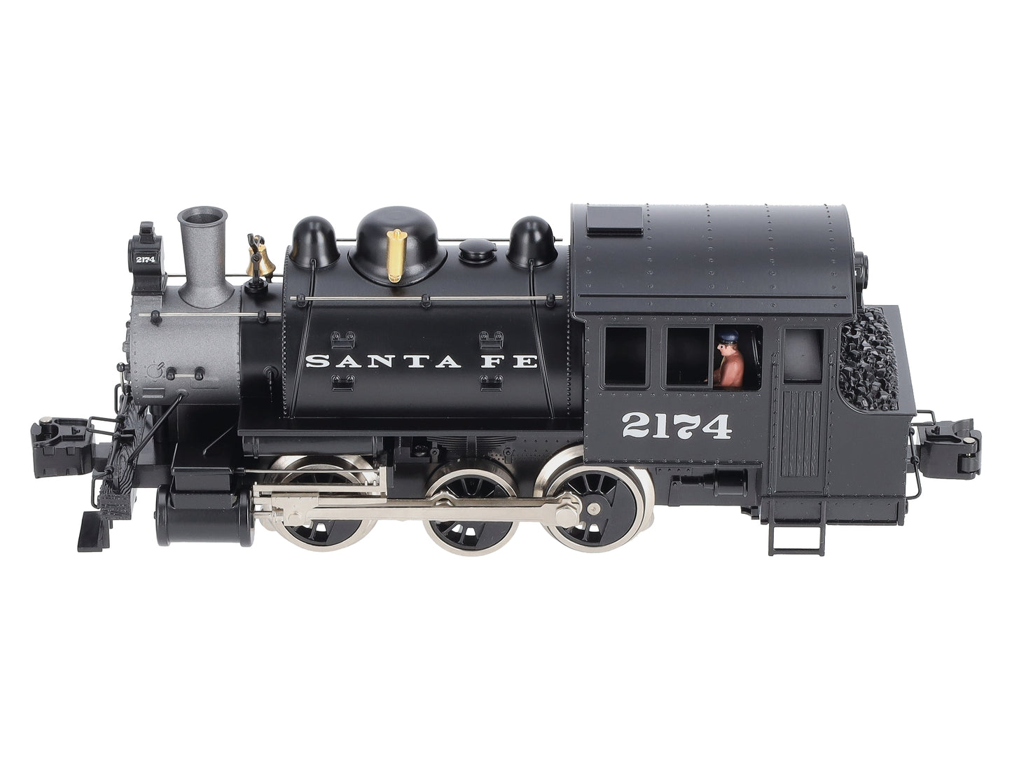 Lionel 6-28624 O Gauge Santa Fe 0-6-0 Dockside Steam Locomotive #2174 NIB