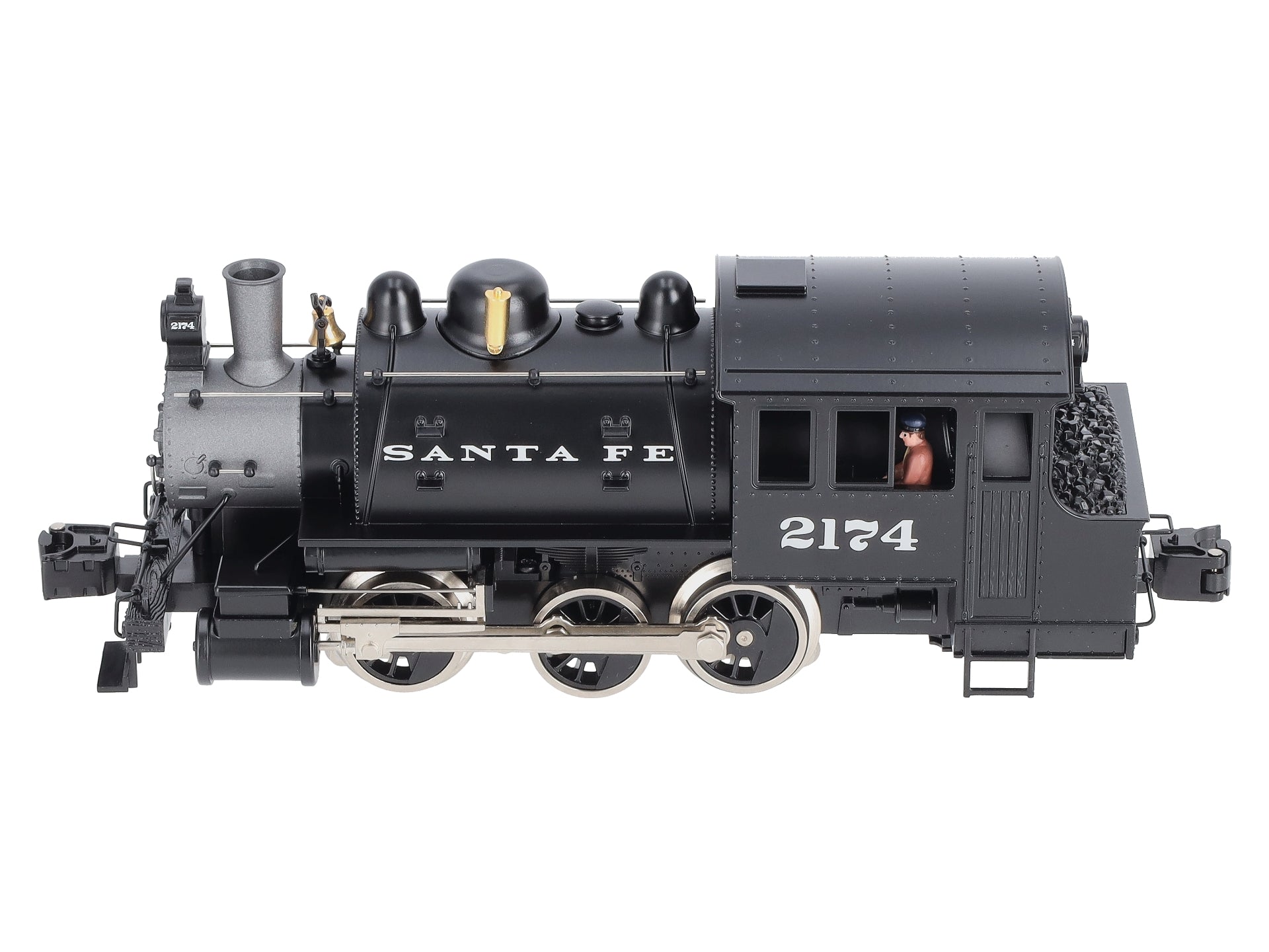 Lionel 6-28624 O Gauge Santa Fe 0-6-0 Dockside Steam Locomotive #2174 NIB