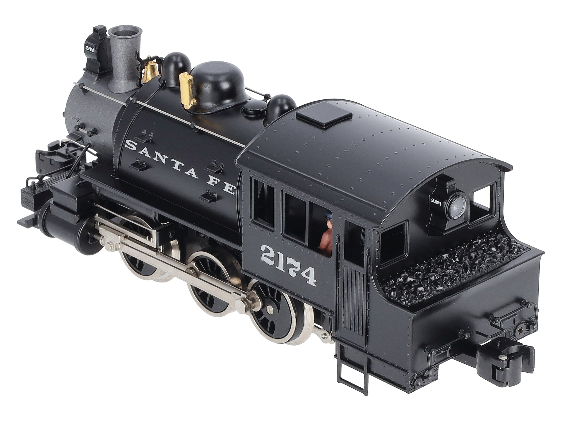 Lionel 6-28624 O Gauge Santa Fe 0-6-0 Dockside Steam Locomotive #2174 NIB