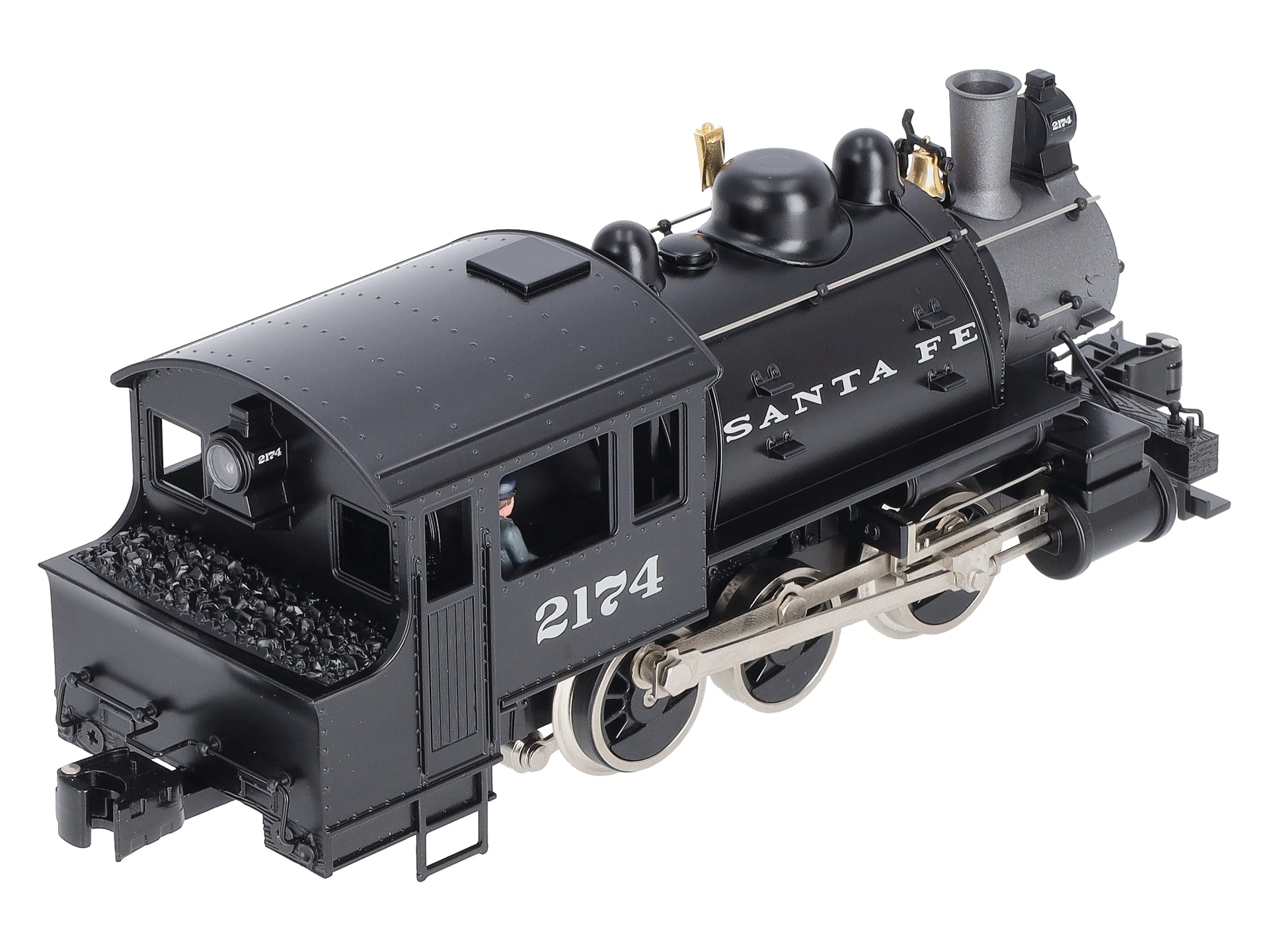 Lionel 6-28624 O Gauge Santa Fe 0-6-0 Dockside Steam Locomotive #2174 NIB