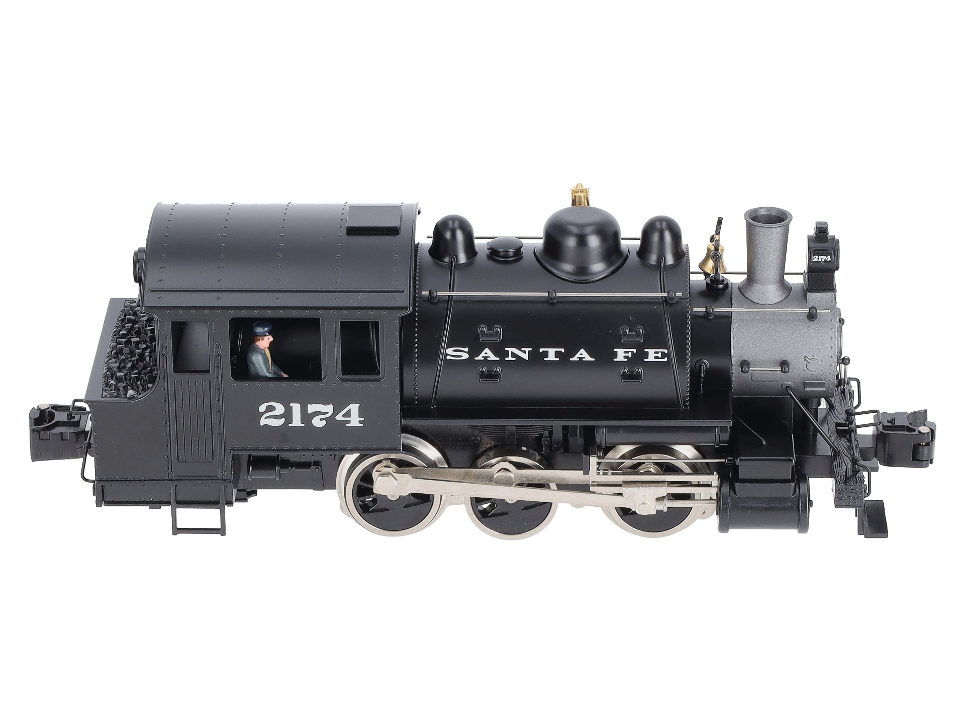 Lionel 6-28624 O Gauge Santa Fe 0-6-0 Dockside Steam Locomotive #2174 NIB