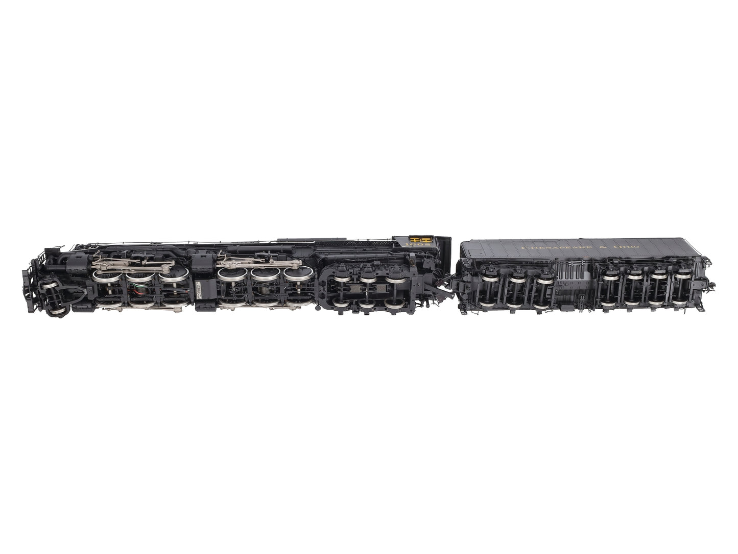 Kohs & Co Brass O Scale BRASS C&O H-8 Allegheny 2-6-6-6 Steam Locomotive #1608 EX/Box