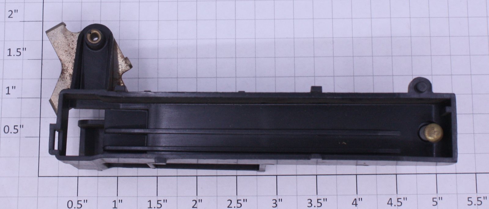 Lionel 3662-54 Milk Car Chute with Can Sweep Arm Riveted On