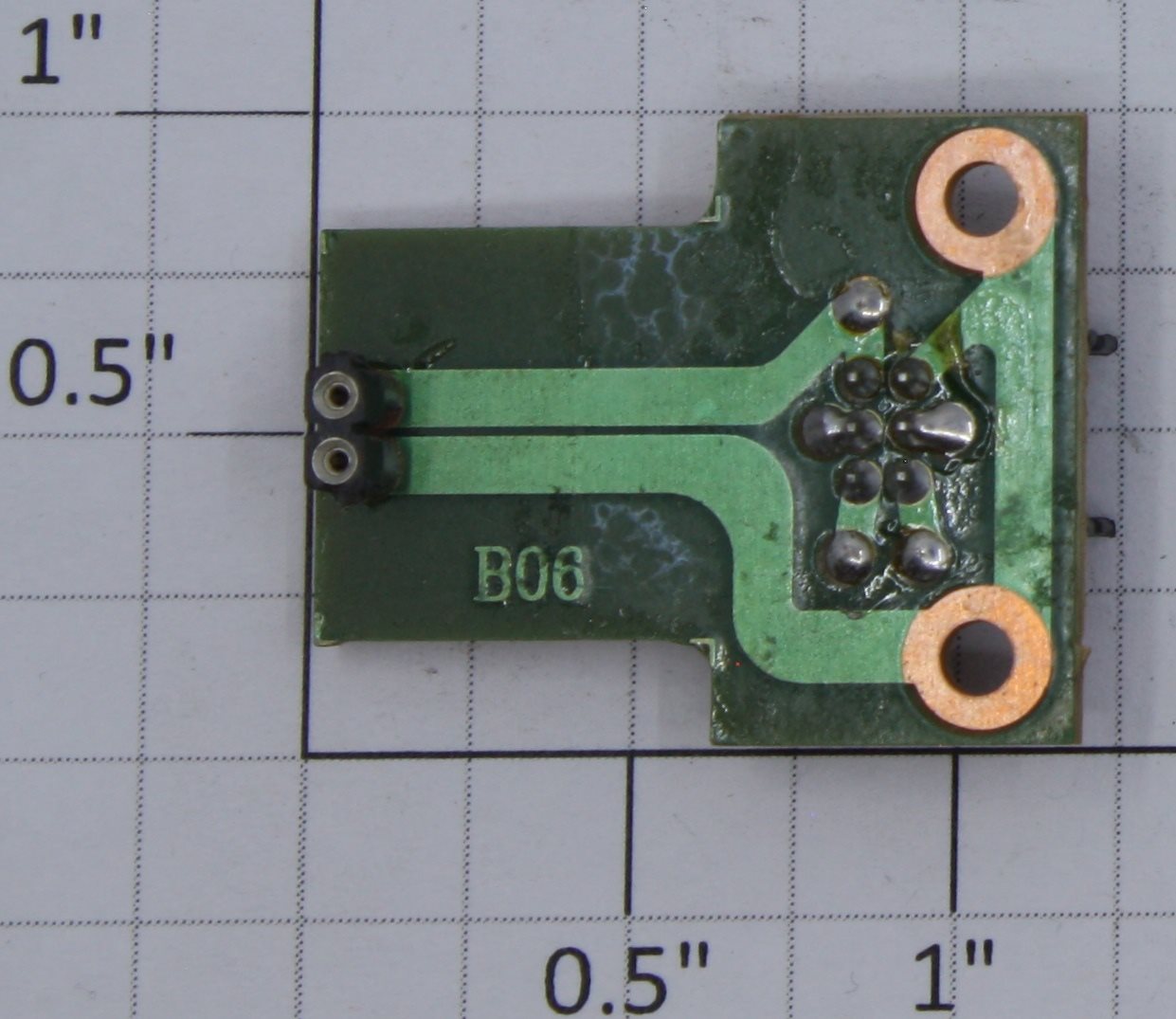 K-Line MDK-035 B06 Loco PCB Circuit Board w/6-Pin Male Plug & Bulb Socket