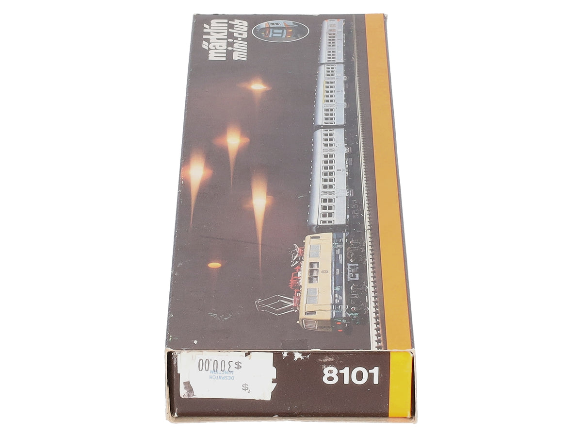 Marklin 8101 Mini-Club Z Gauge Electric Passenger Train Set LN/Box