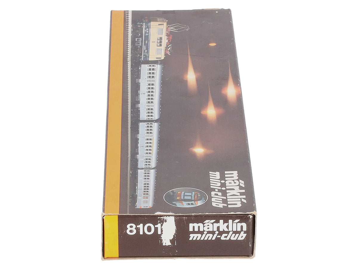 Marklin 8101 Mini-Club Z Gauge Electric Passenger Train Set LN/Box