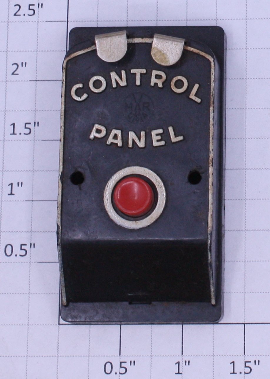 Marx 100-1M Control Panel Push Button