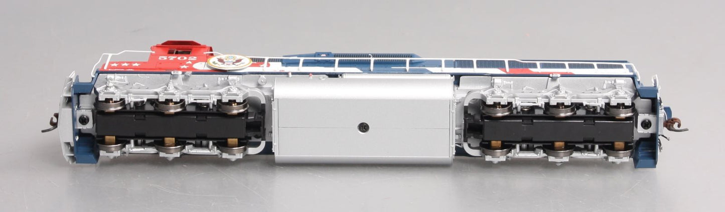Athearn G67125 HO Santa Fe Bicentennial SD45-2 Diesel Locomotive #5702
