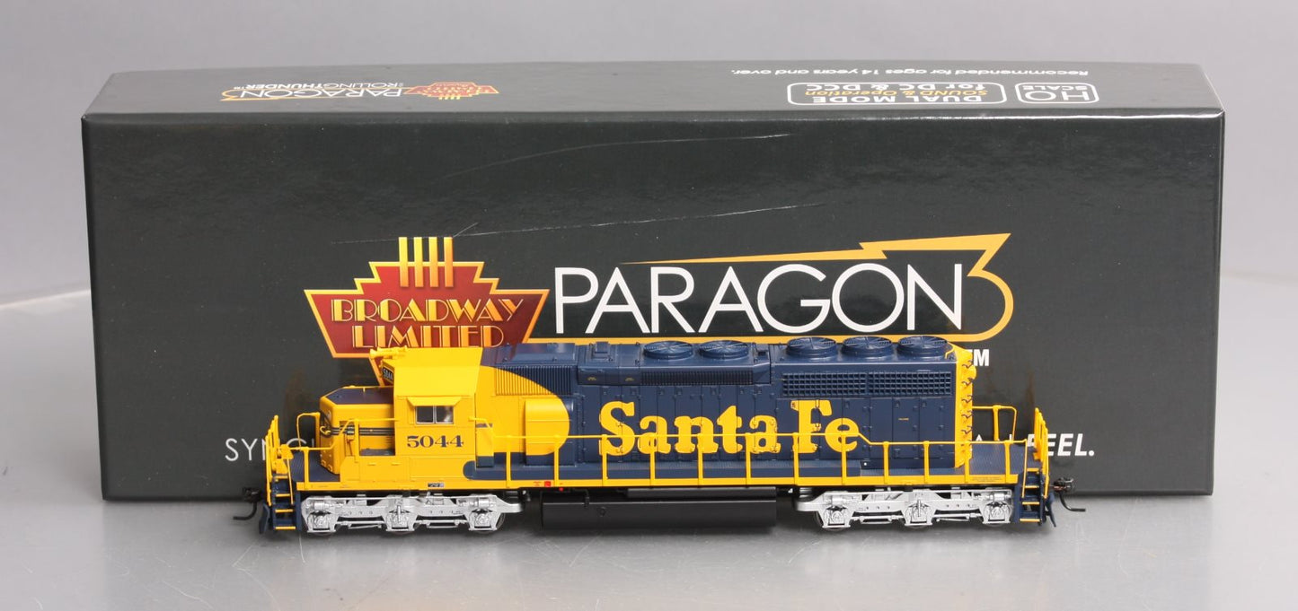 Broadway Limited 4209 HO Santa Fe EMD SD40-2 Low-Nose Diesel Engine w/DCC #5044