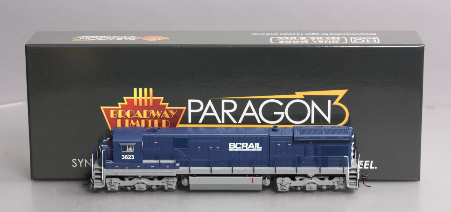 Broadway Limited 4405 HO BC Rail GE C30-7 Paragon3 Sound/DC/DCC #3623