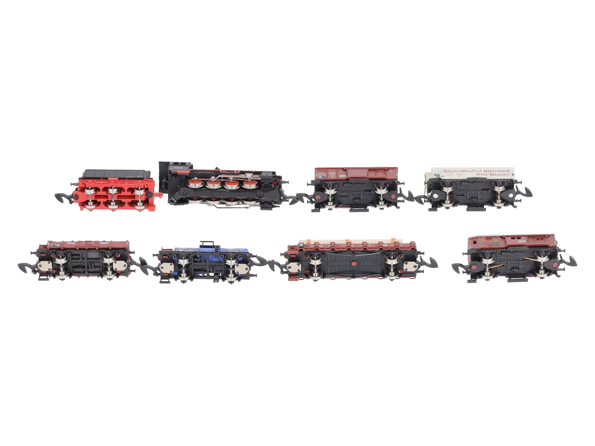 専用出品！！ Marklin 81415 Mini-Club Z Gauge Steam Freight Train Set LN