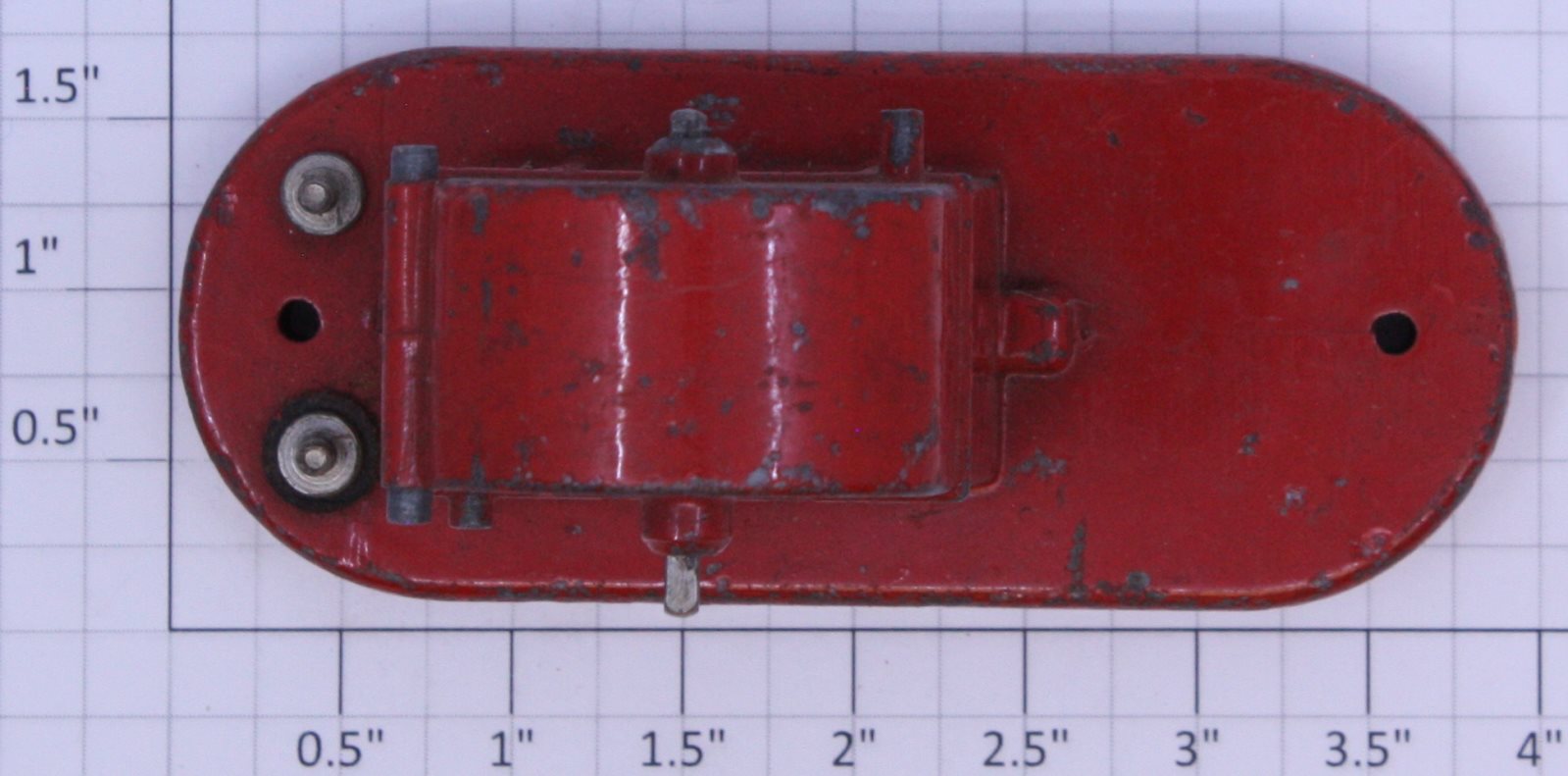 Lionel 152-2 Red Crossing Gate Base with Coil