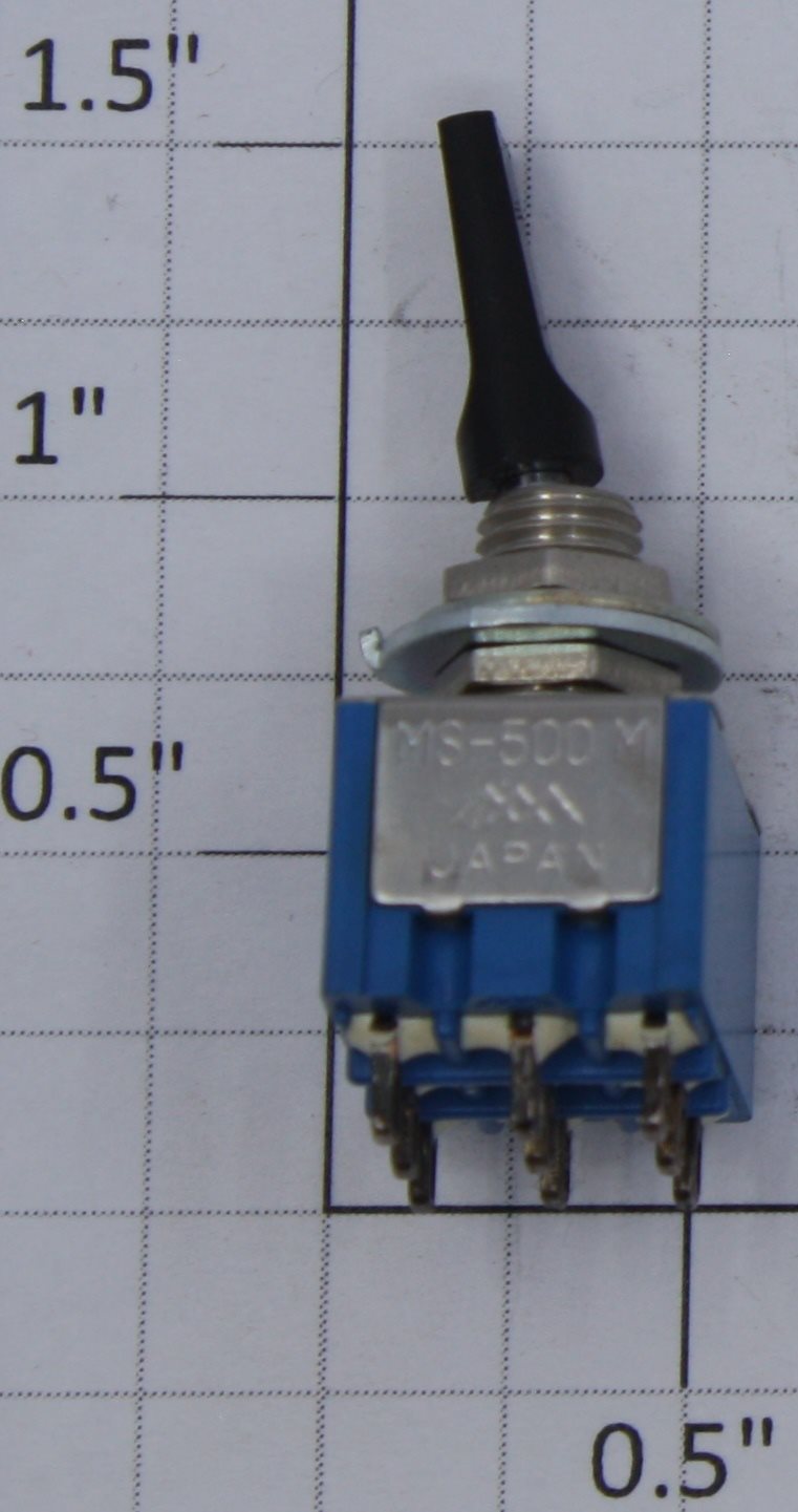Acme MS-500M On/On 9 Terminal Mini Duckbill Toggle Switch