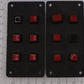 Acme 1008-01 Momentary Pushbutton 6 Switch Control Panels (Bag of 2)