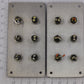 Acme 1008-01 Momentary Pushbutton 6 Switch Control Panels (Bag of 2)