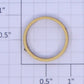 Lionel 8240-76 Plastic Smoke Stack Gold Band Ring