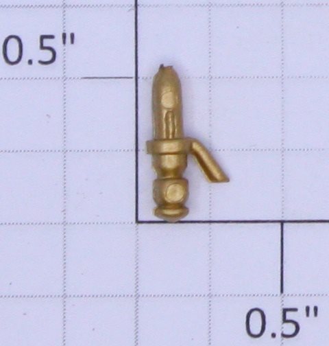 Lionel 8240-10 Plastic Gold Ornamental Whistle