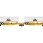 American Flyer 6-48493 S Scale Southern Pacific T.T.U.X Flatcar With Trailers NIB