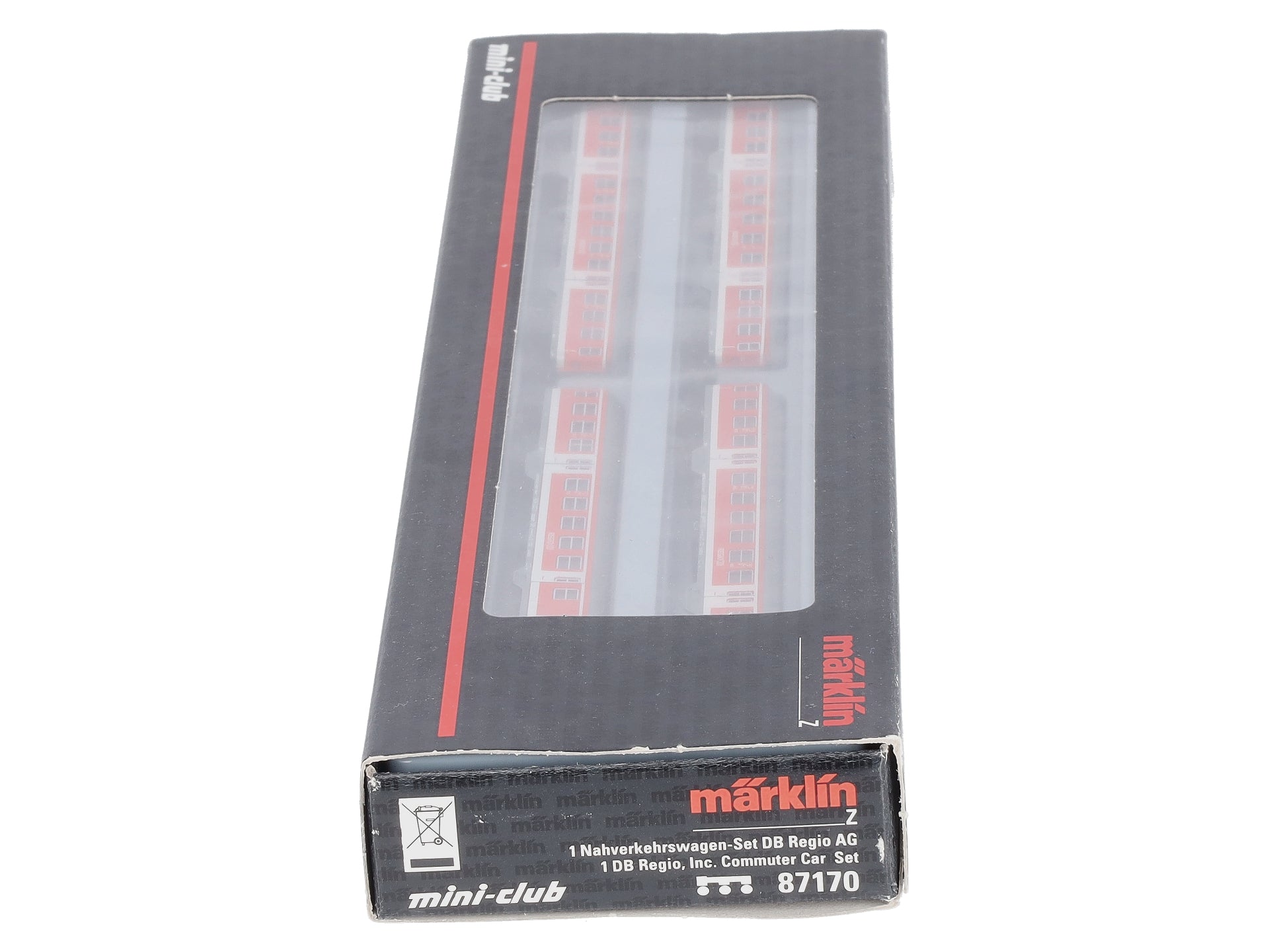 Marklin 87170 Z DB German Passenger Car Set (Set of 4)