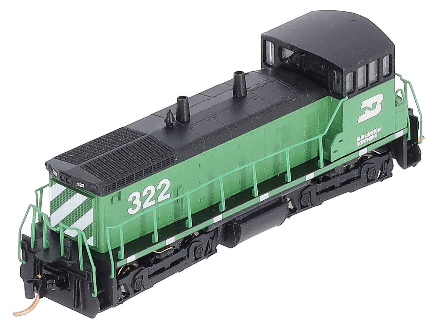 Micro-Trains 98600032 N Burlington Northern EMD SW1500 Diesel Locomotive #322