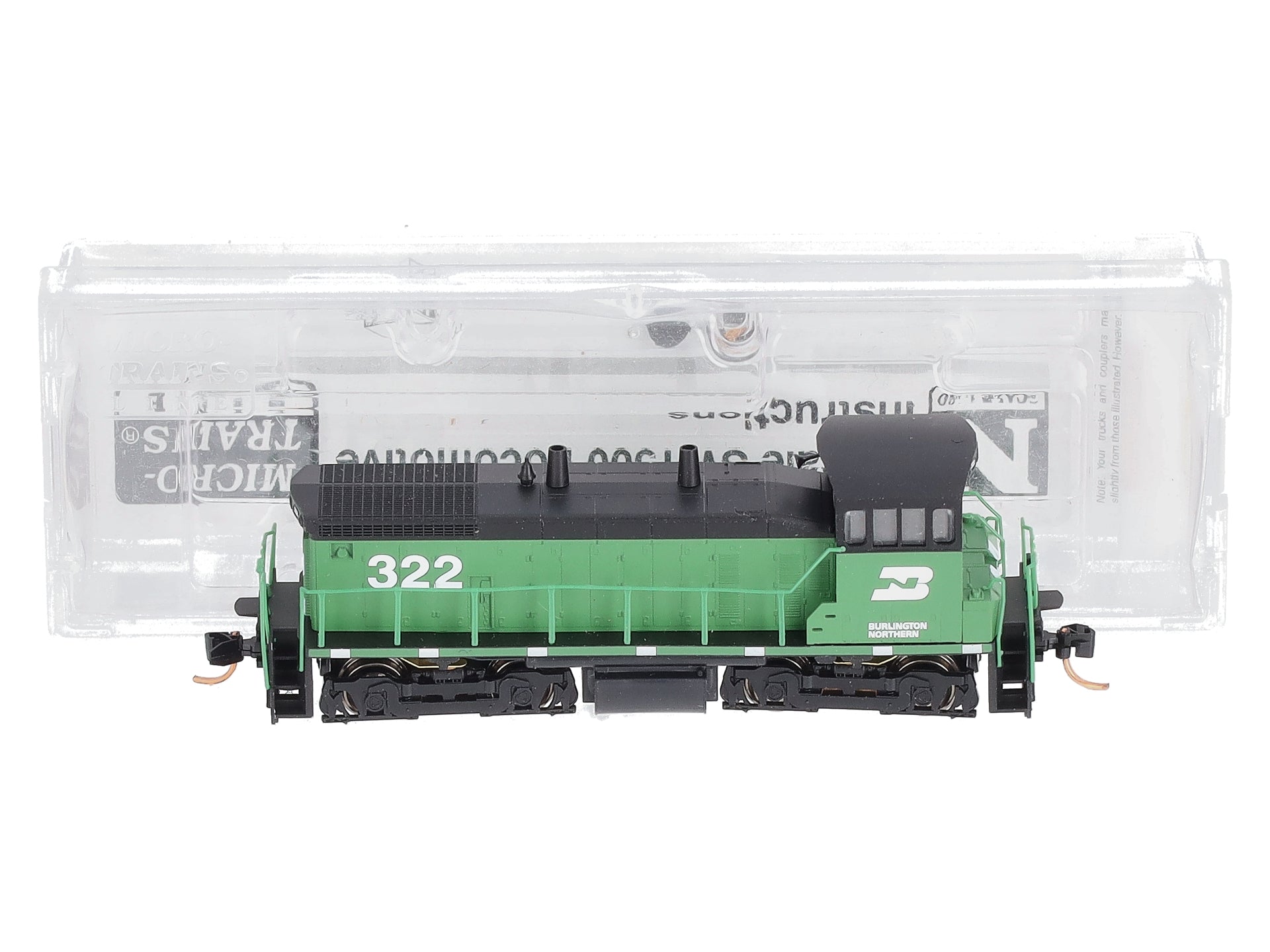 Micro-Trains 98600032 N Burlington Northern EMD SW1500 Diesel Locomotive #322