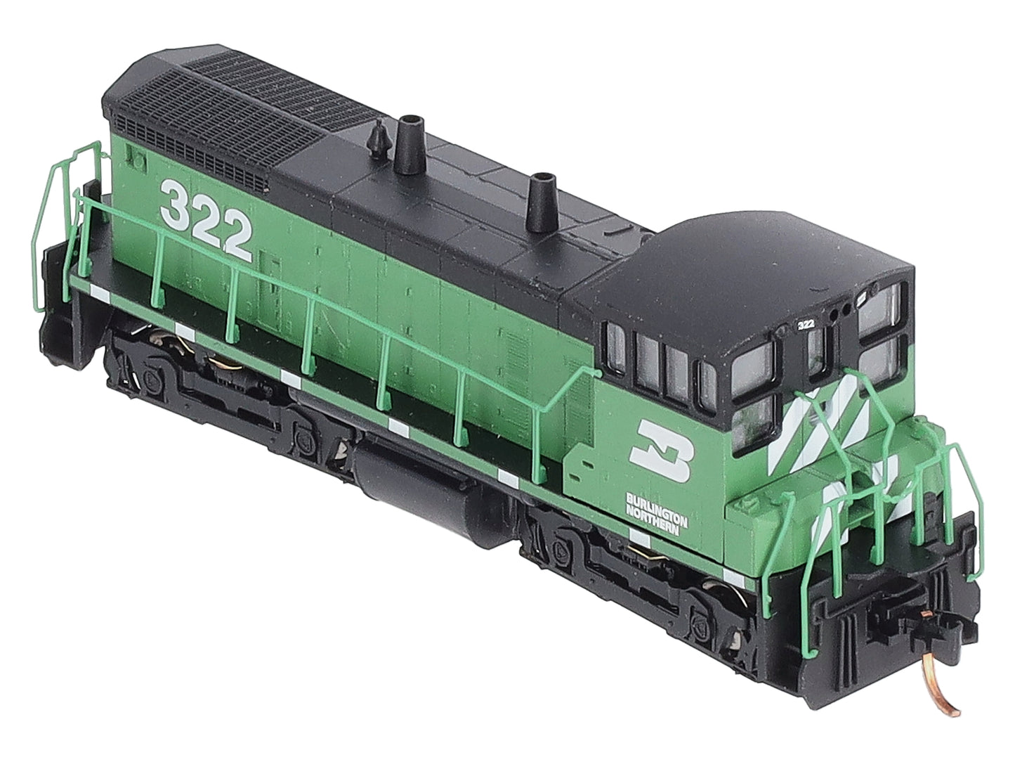 Micro-Trains 98600032 N Burlington Northern EMD SW1500 Diesel Locomotive #322