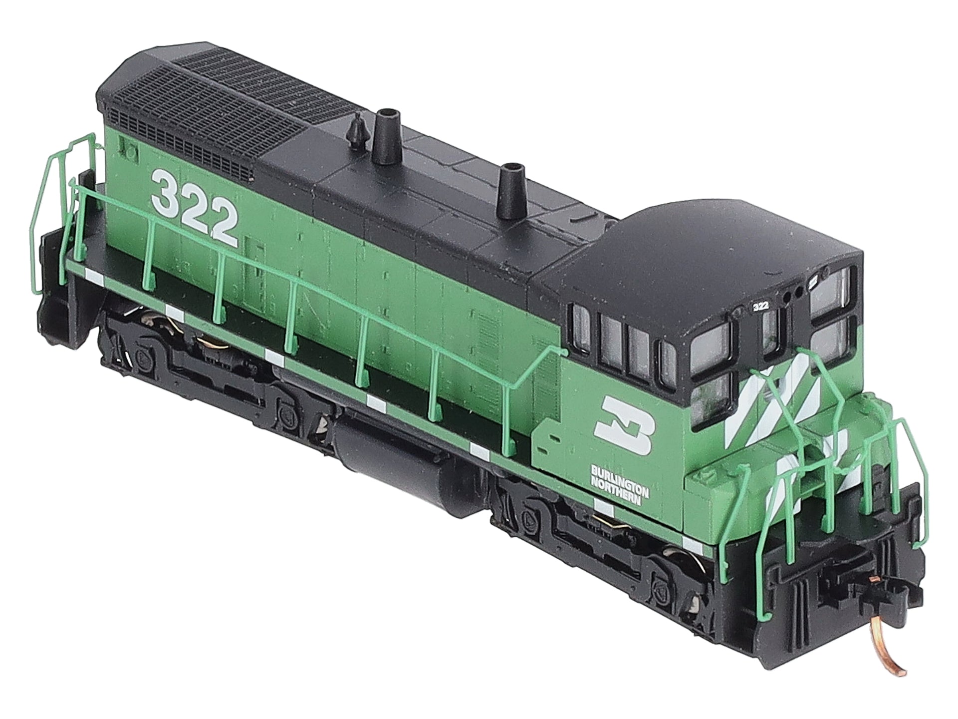 Micro-Trains 98600032 N Burlington Northern EMD SW1500 Diesel Locomotive #322