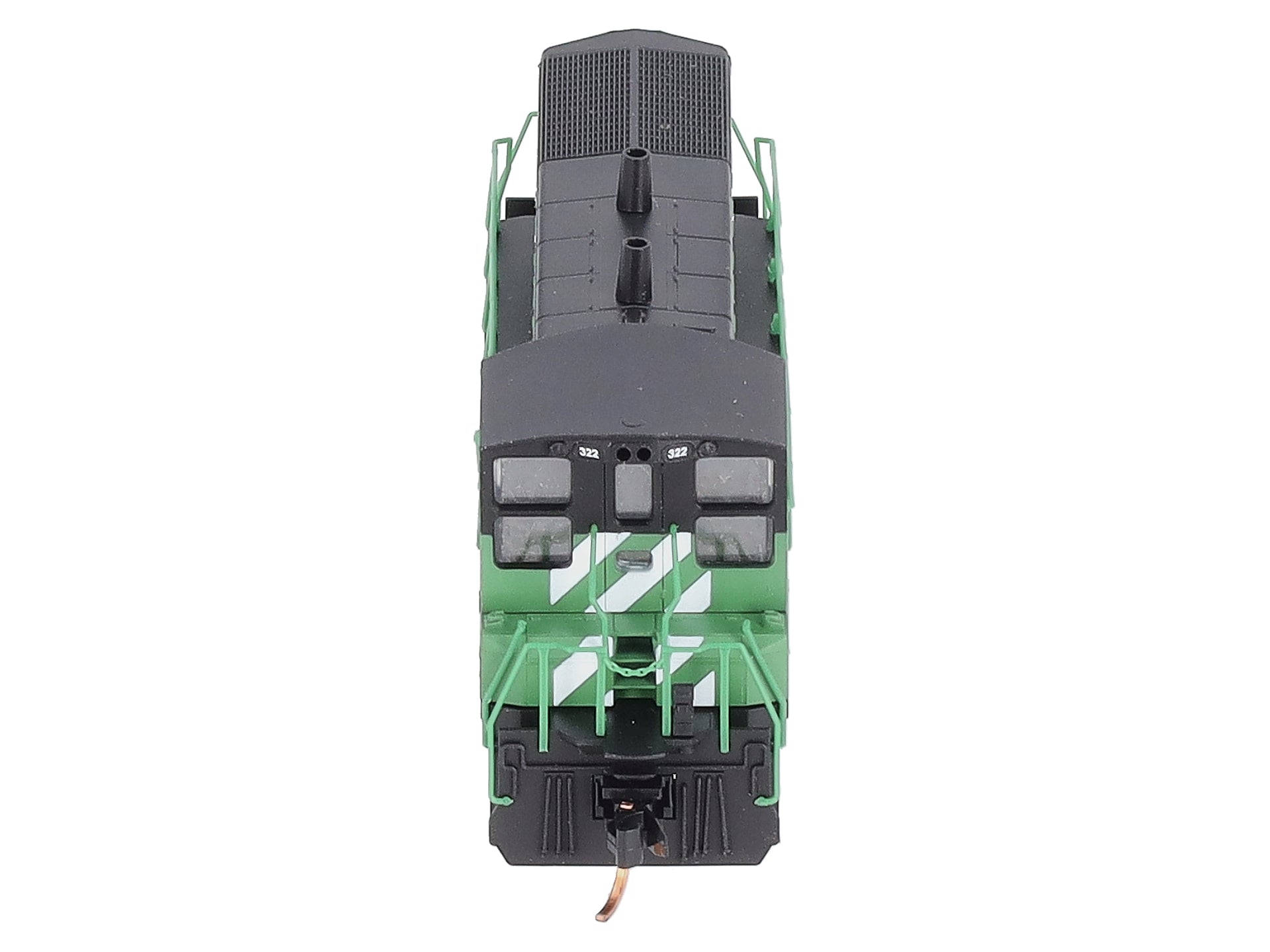 Micro-Trains 98600032 N Burlington Northern EMD SW1500 Diesel Locomotive #322