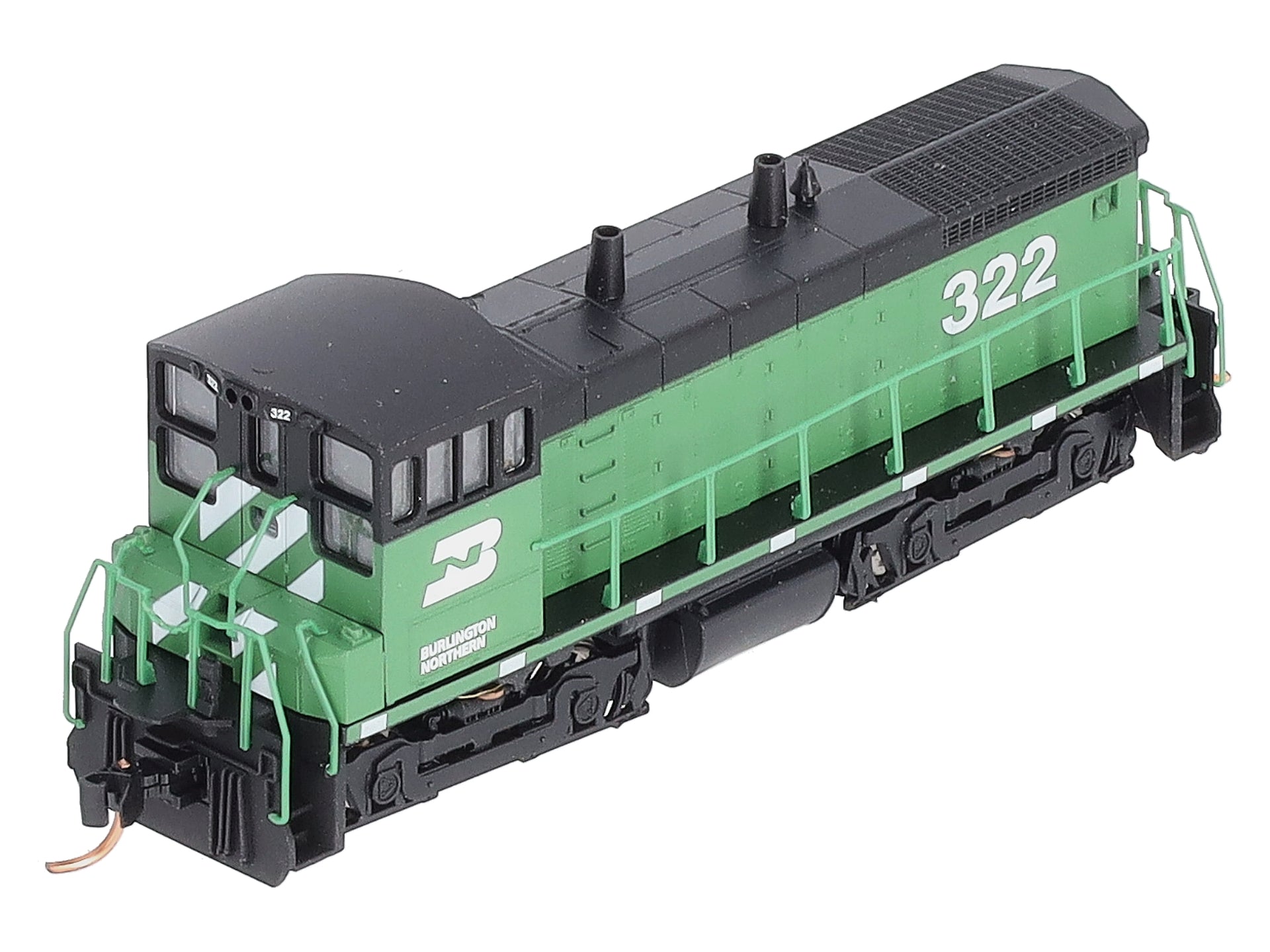 Micro-Trains 98600032 N Burlington Northern EMD SW1500 Diesel Locomotive #322