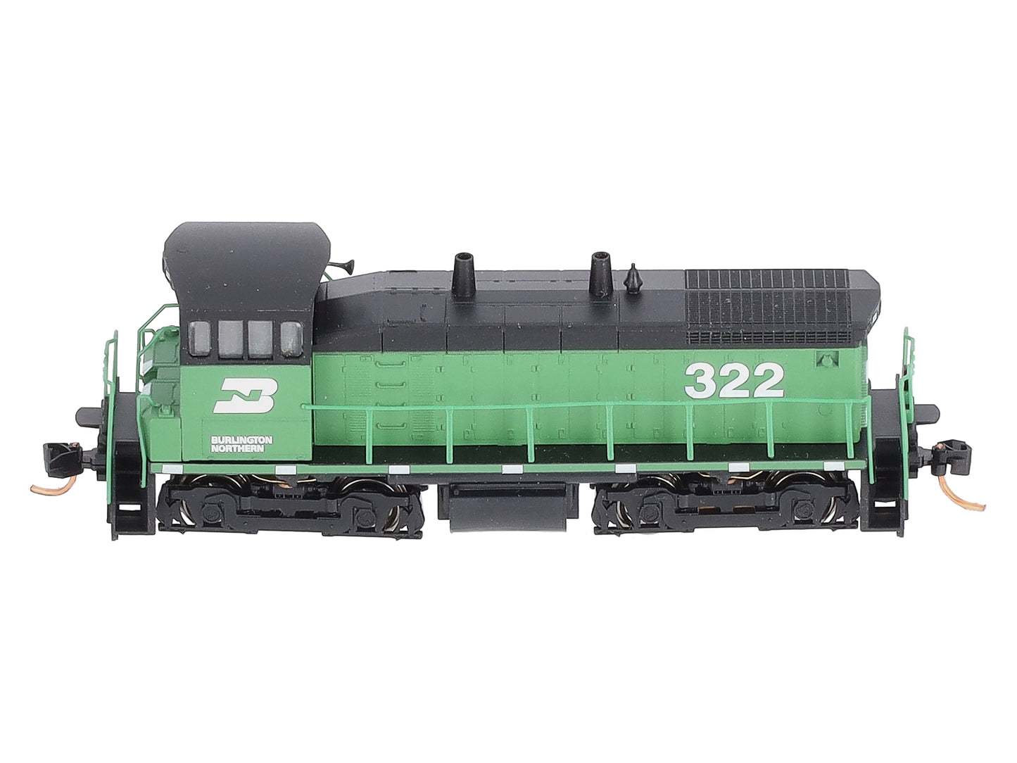 Micro-Trains 98600032 N Burlington Northern EMD SW1500 Diesel Locomotive #322