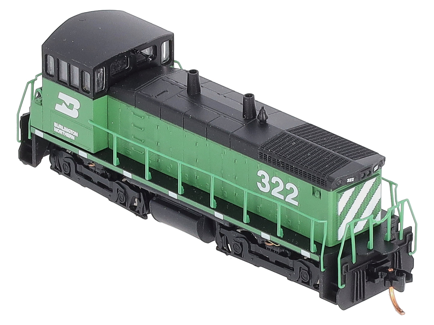 Micro-Trains 98600032 N Burlington Northern EMD SW1500 Diesel Locomotive #322