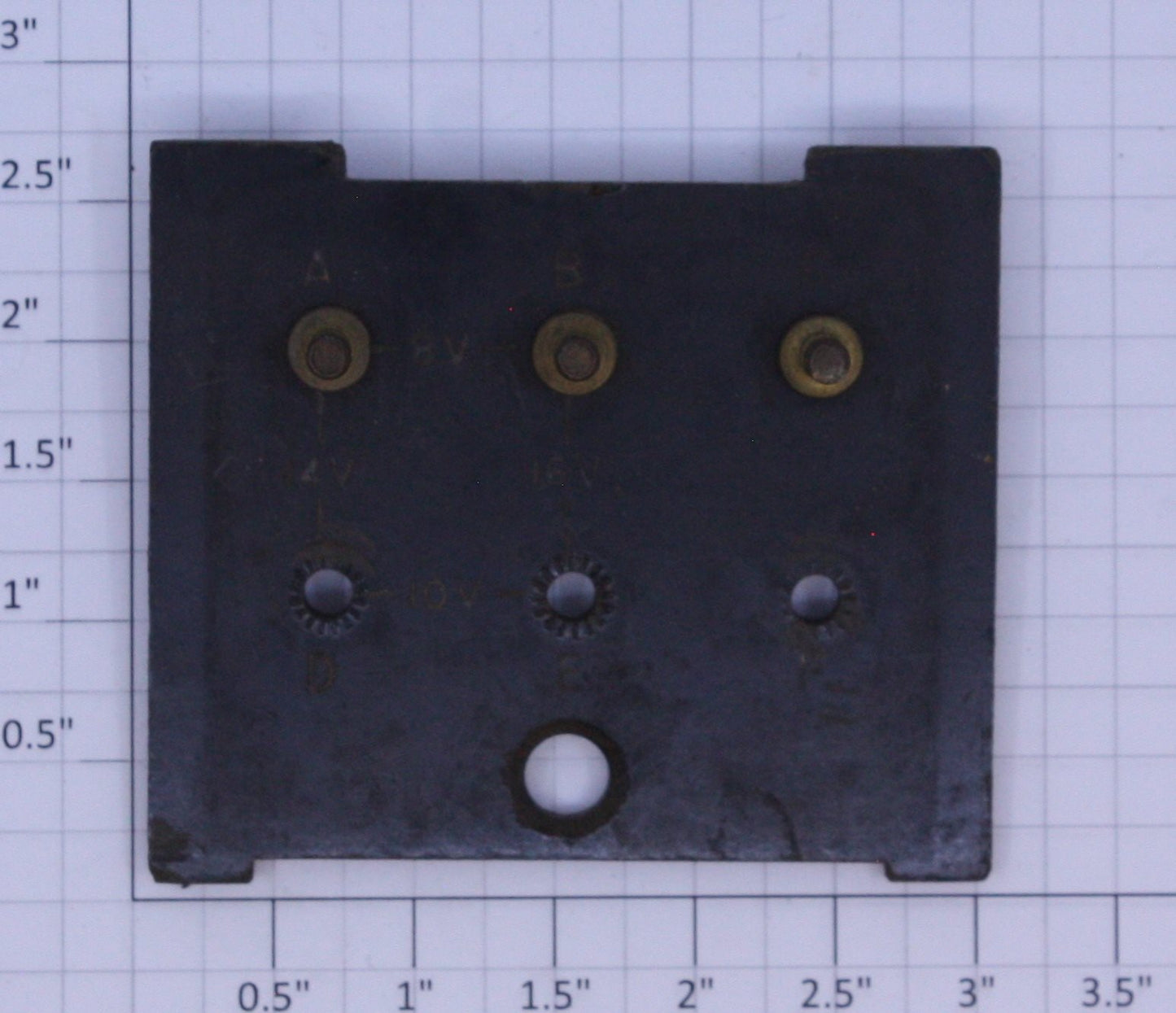 Lionel R-9 Type "R" Transformer Terminal Plate Assembly