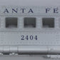 Lionel 2404-1 #2404 Santa Fe Vista Dome Car Body Shell