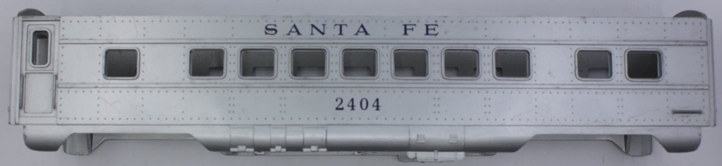 Lionel 2404-1 #2404 Santa Fe Vista Dome Car Body Shell