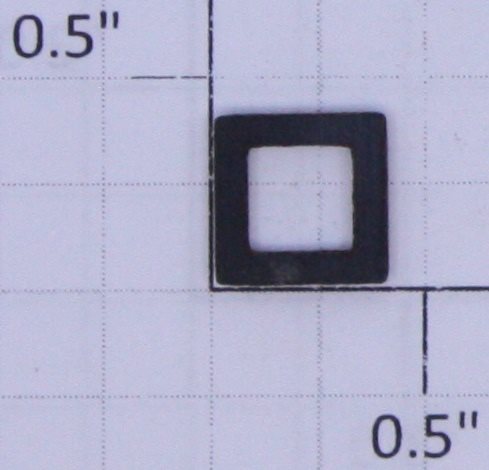 Lionel RCS-26 O Gauge RCS Switch Controller Black Square Fiber Spacer