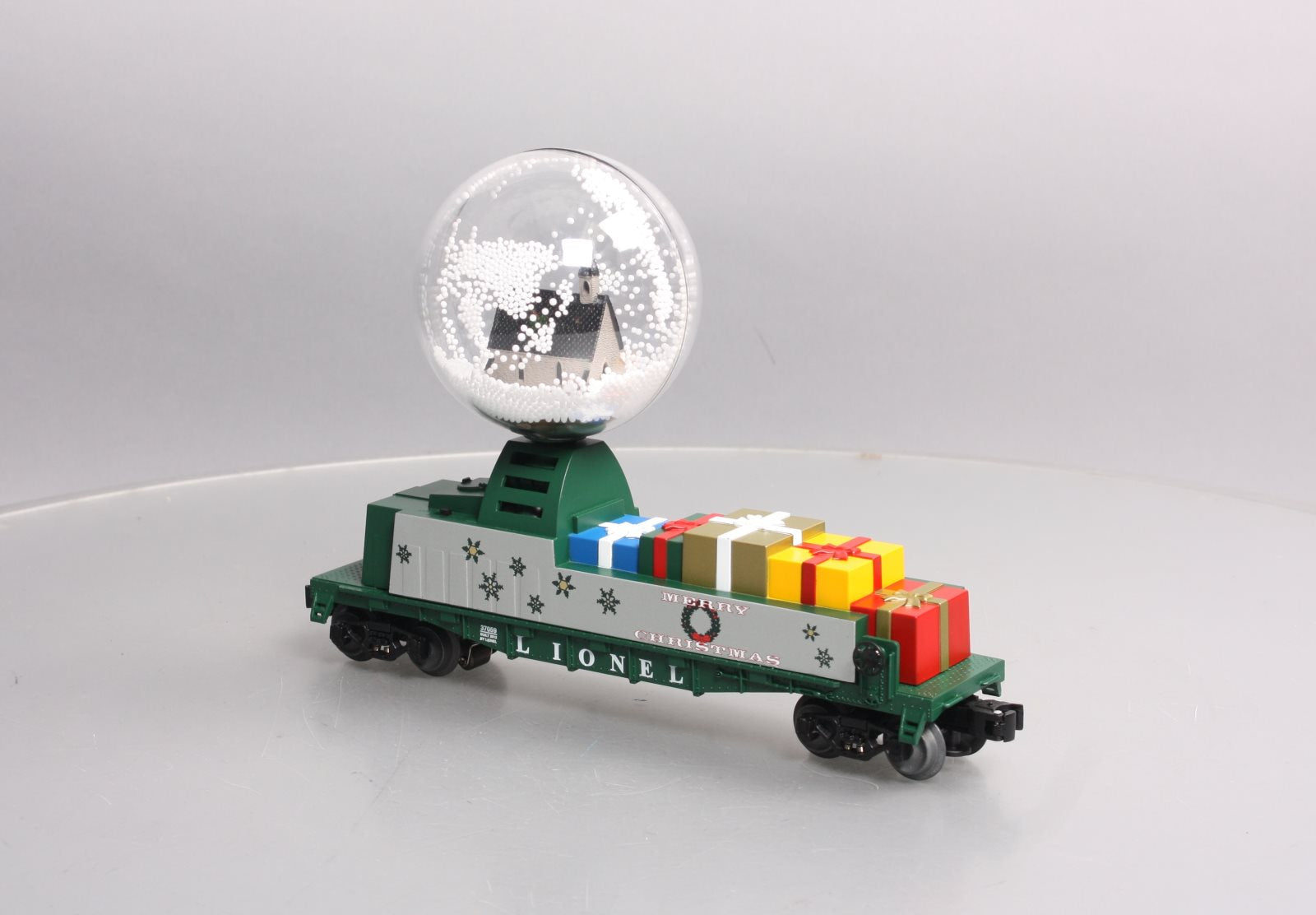 Lionel 6-37059 O Gauge Christmas Snow Globe Car 2012