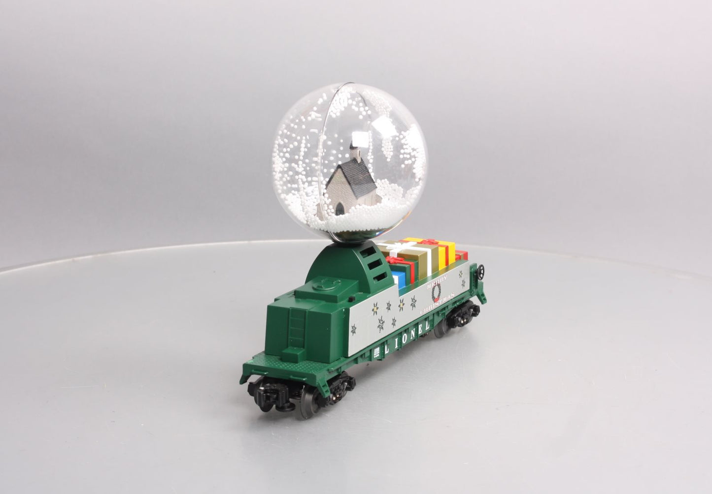 Lionel 6-37059 O Gauge Christmas Snow Globe Car 2012