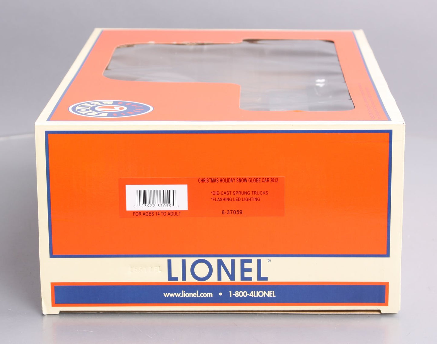 Lionel 6-37059 O Gauge Christmas Snow Globe Car 2012