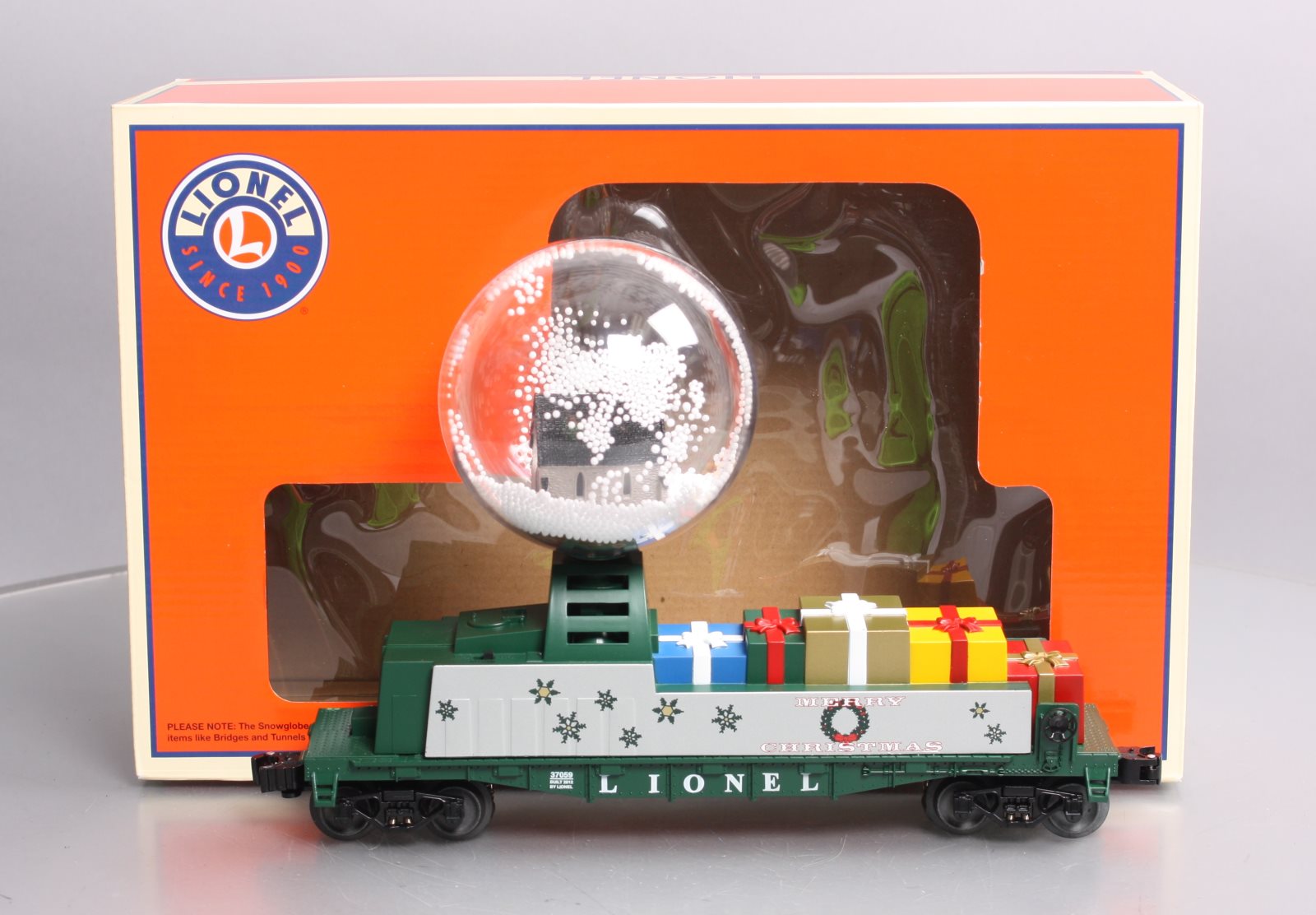 Lionel 6-37059 O Gauge Christmas Snow Globe Car 2012