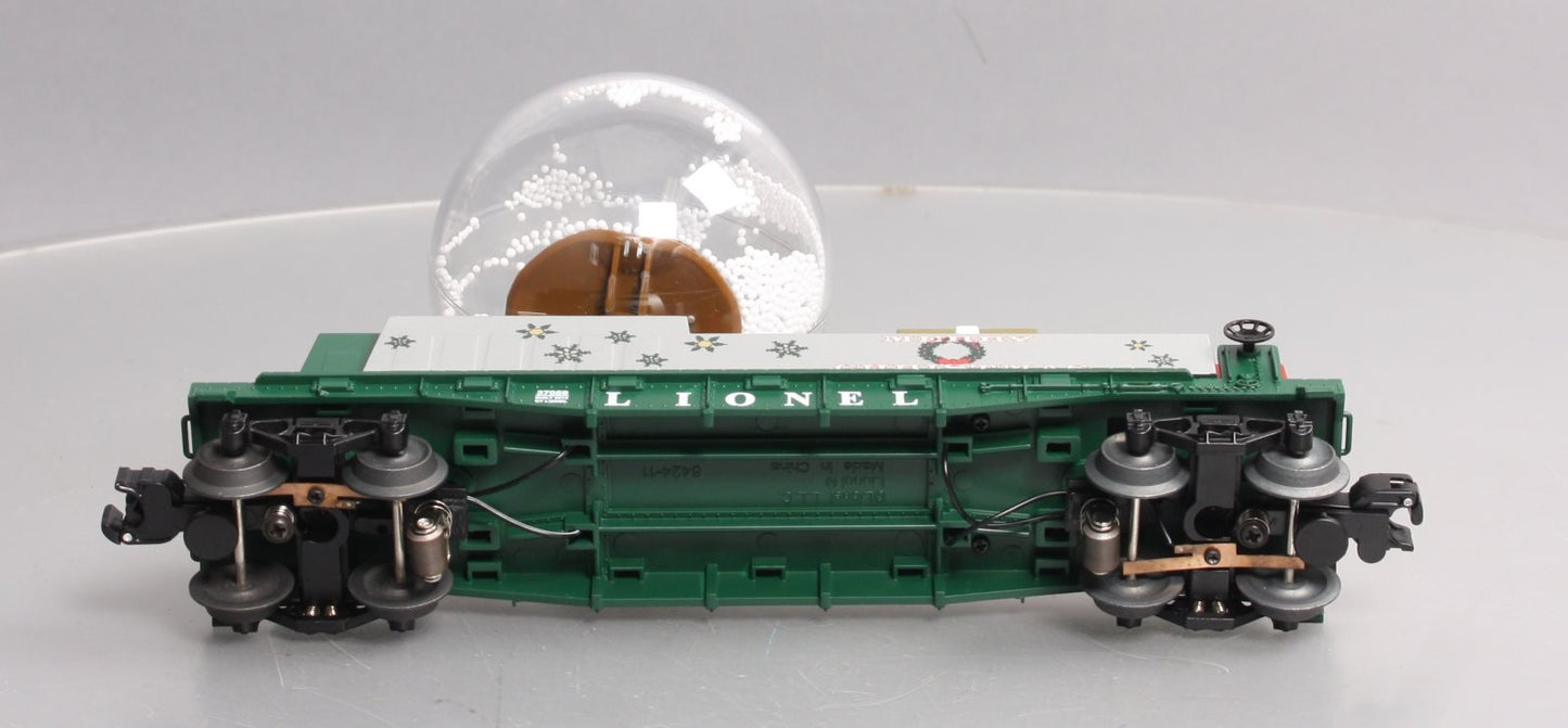 Lionel 6-37059 O Gauge Christmas Snow Globe Car 2012
