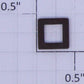 Lionel RCS-42 .080" Thick Brown Bottom Spacer