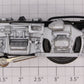 Lionel 8156-590 FT-A Silver Dummy Rear Truck Assembly