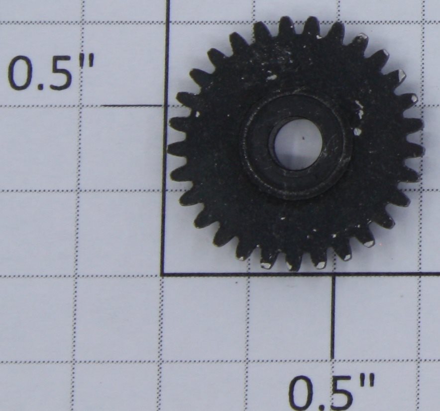 Lionel 2035-128 Non-Magnetic Intermediate Cluster Gear T-29 ID: 5/32" OD: 11/64"