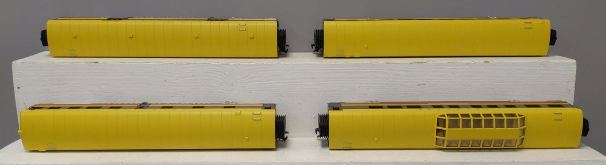 MTH 30-6703 O Seaboard Rail King 60' Streamlined ABS Passenger (Set of 4) LN/Box