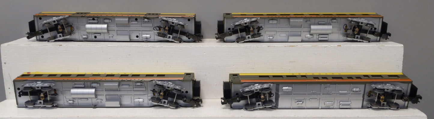 MTH 30-6703 O Seaboard Rail King 60' Streamlined ABS Passenger (Set of 4) NIB