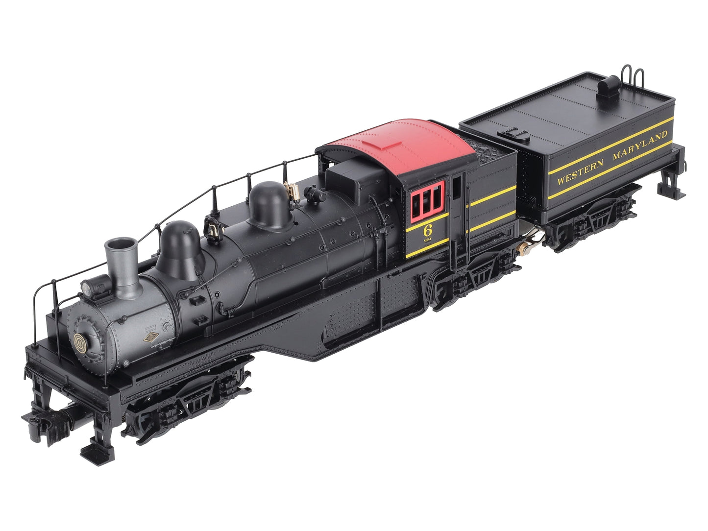 Lionel 6-84239 O Western Maryland BTO 3-Truck Shay Steam Locomotive #6