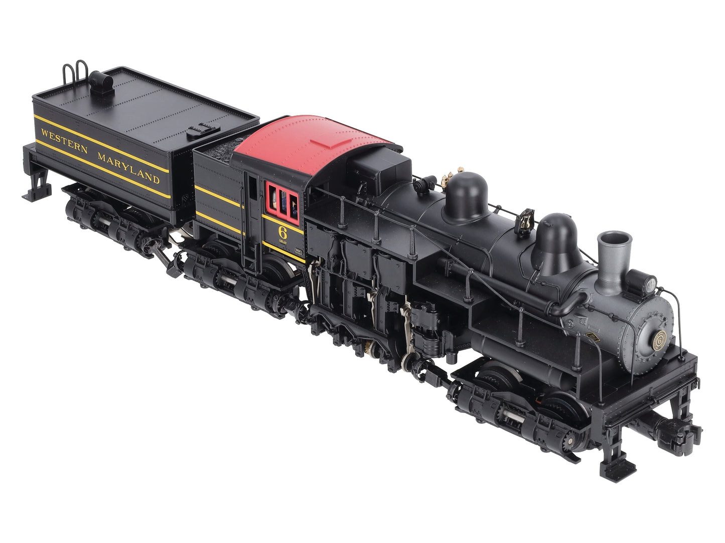 Lionel 6-84239 O Western Maryland BTO 3-Truck Shay Steam Locomotive #6