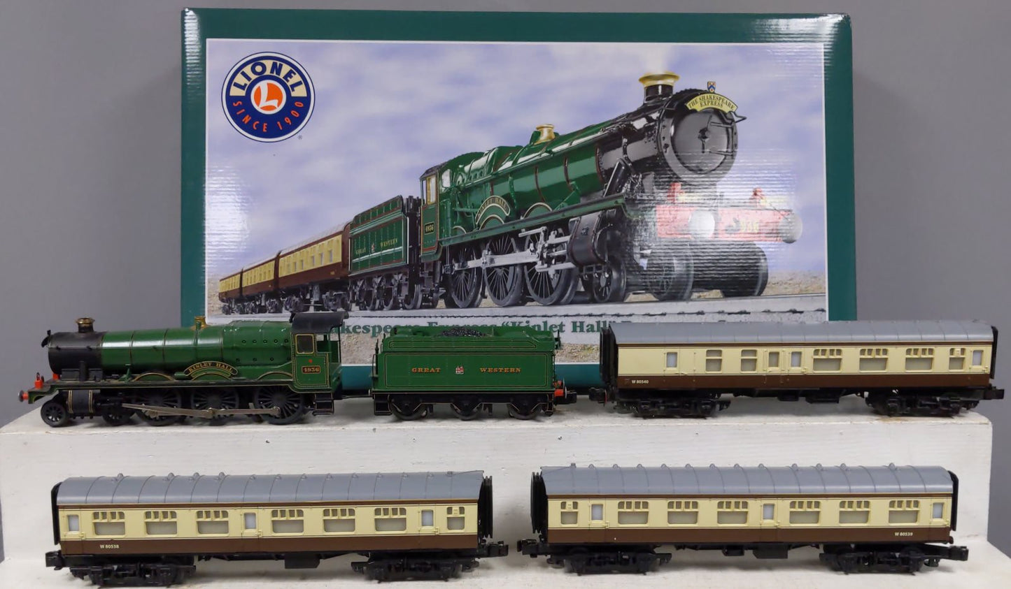 Lionel 6-30084 O Gauge Shakespeare Express Kinlet Hall Steam Train Set