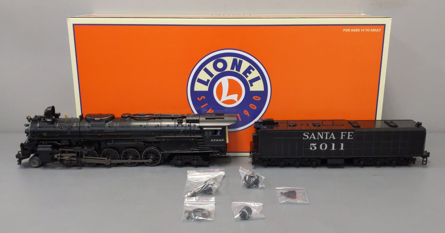 Lionel 2231141 O Gauge Santa Fe Legacy 2-10-4 Steam Locomotive #5011