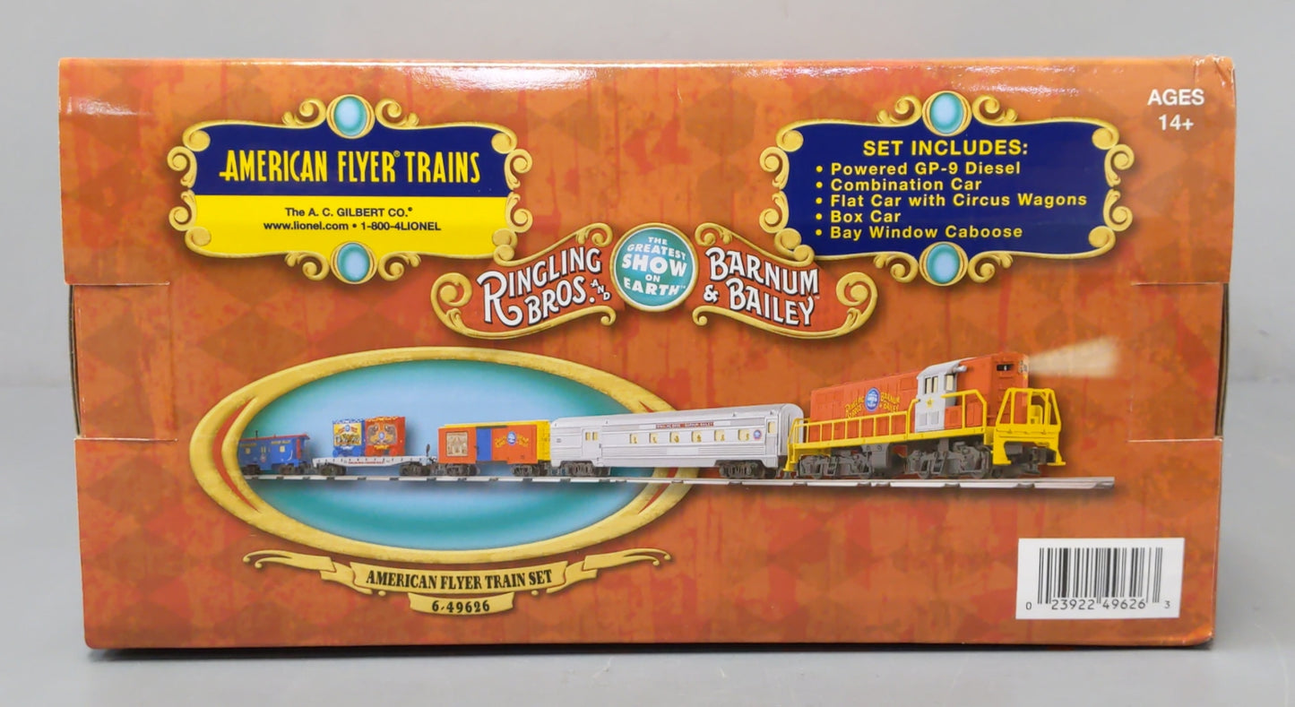 American Flyer 6-49626 Ringling Bros. Circus S Gauge Diesel Train Set NIB